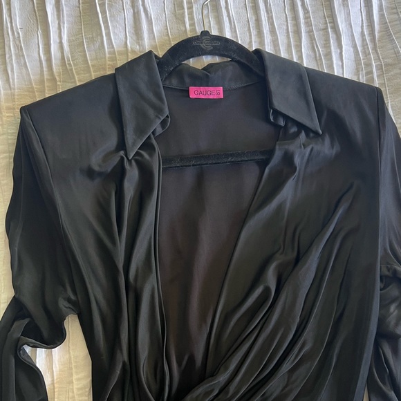 GAUGE81 Black Utena Minidress size Small - Picture 5 of 5